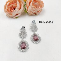 Charming American Diamond Earrings