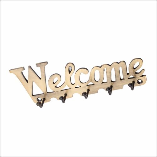 Brass Key Hanger-Welcome