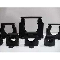Pipe Fitting Clamp Pg-11 - Polyamide Pa-6, Length 30mm, Outer Diameter 16mm, Color Black (ral 9005), Uv Resistant, Easy To Assemble