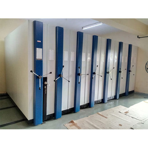 Compactor Movable Shelving System - Color: White