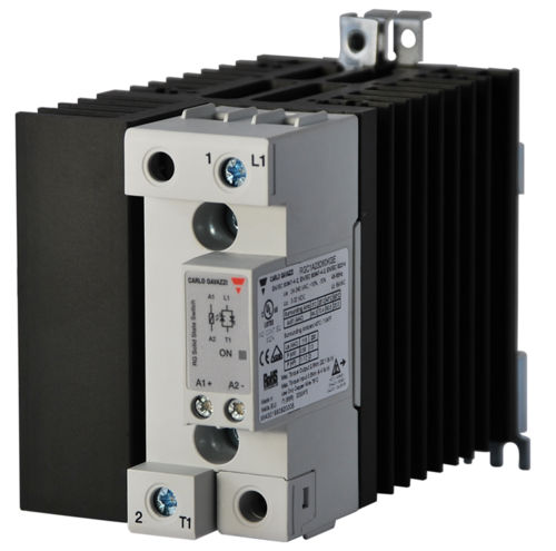 RGC1A23A60KGE 1-pole DIN-rail mount SSR