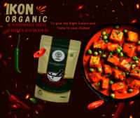 IKON Organic Kashmiri Red Chilli Powder -100gm