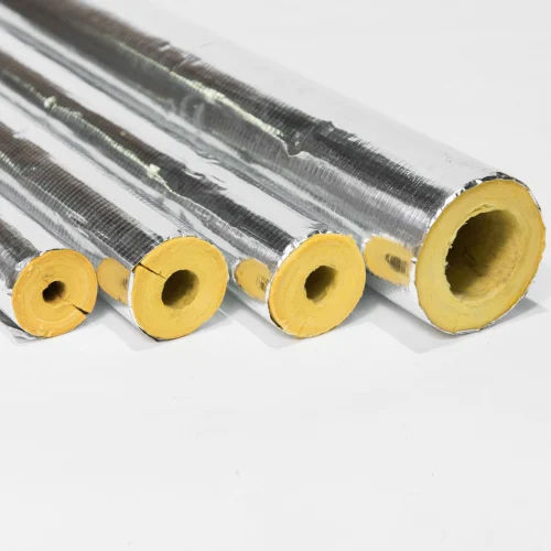 Silver Pre Formed Sectional Pipe Insulations