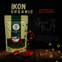 IKON Organic Kashmiri Red Chilli Powder -50gm