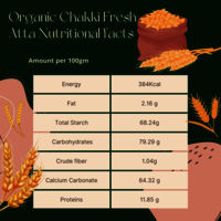 IKON Organic Chakki Fresh Atta - 5 kg