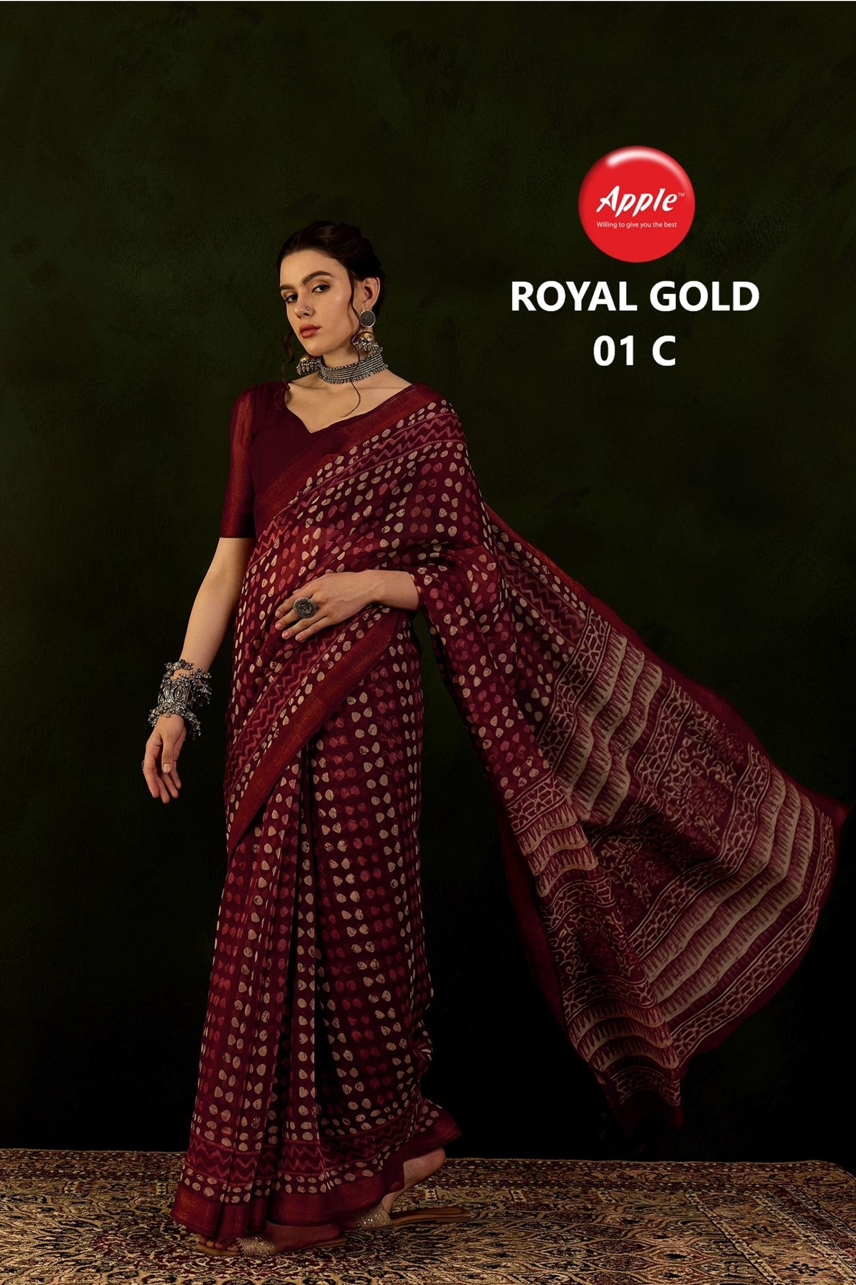 Royal Gold sarees