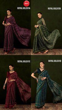 Royal Gold sarees