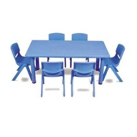 Rectangle Table (without Chair) - Brand Name: Khelokudoo