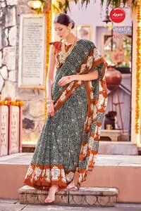 Bhagalpuri Sarees Printed