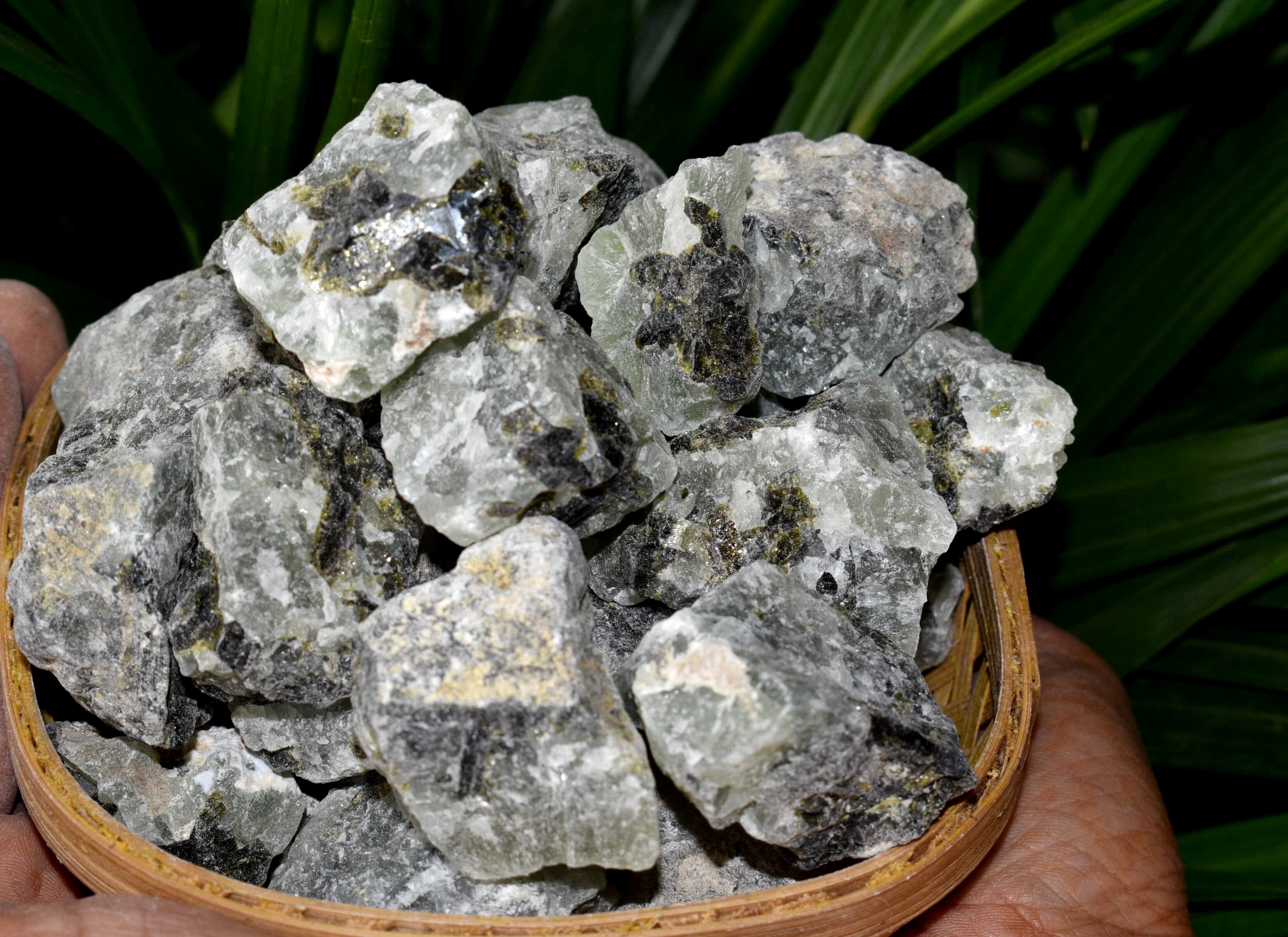 Phrenite Rough Stone Crystal Raw Stone Rough Rock