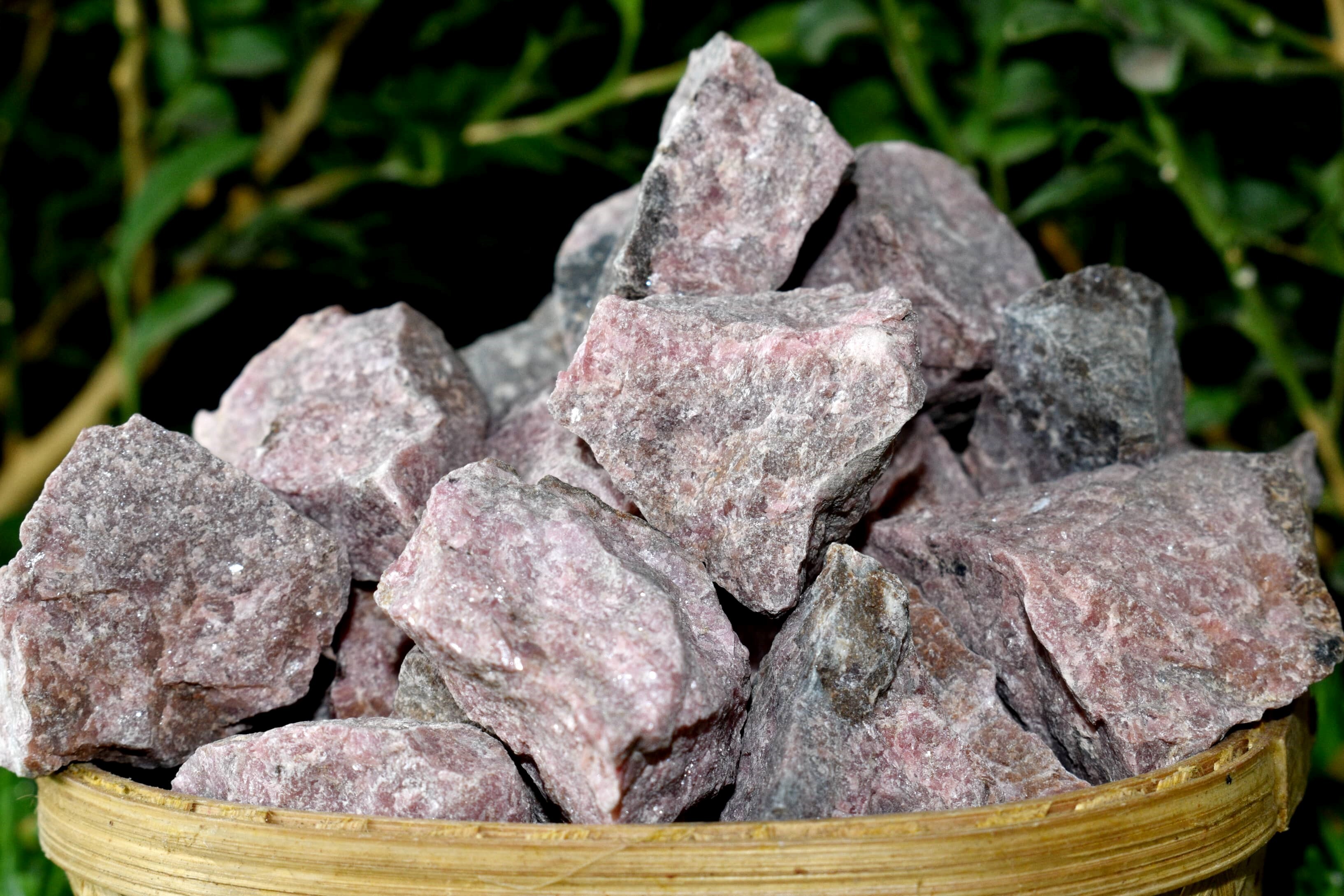 Rhodonite Rough Stone Crystal Raw Stone Rough Rock