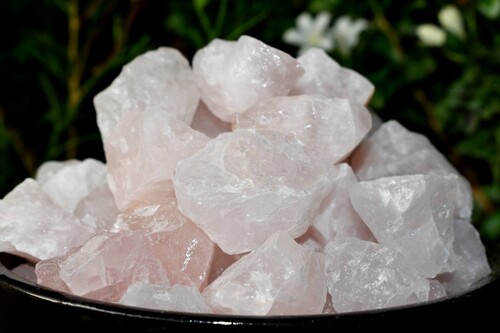 Rose Quartz Rough Stone Crystal Raw Stone Rough Rock