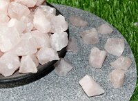 Rose Quartz Rough Stone Crystal Raw Stone Rough Rock