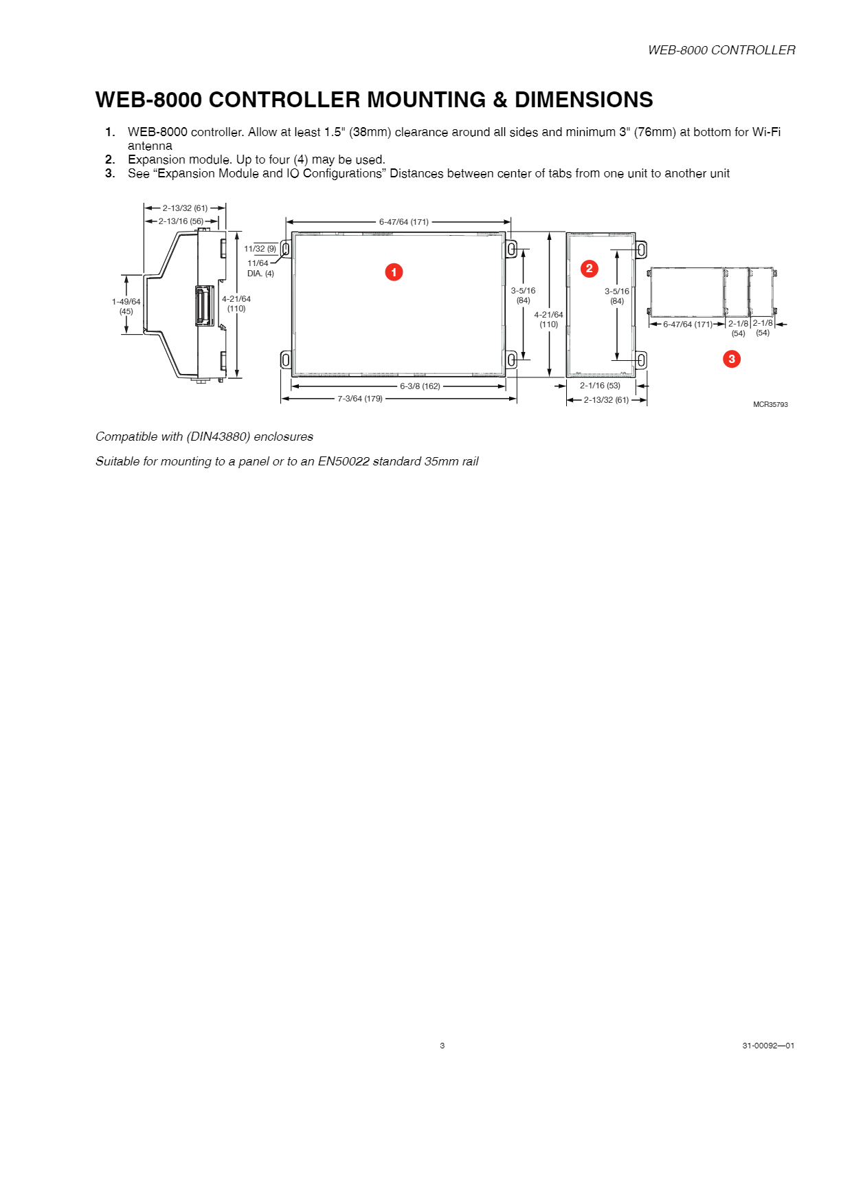 WEB-8000 Honeywell BMS Controller