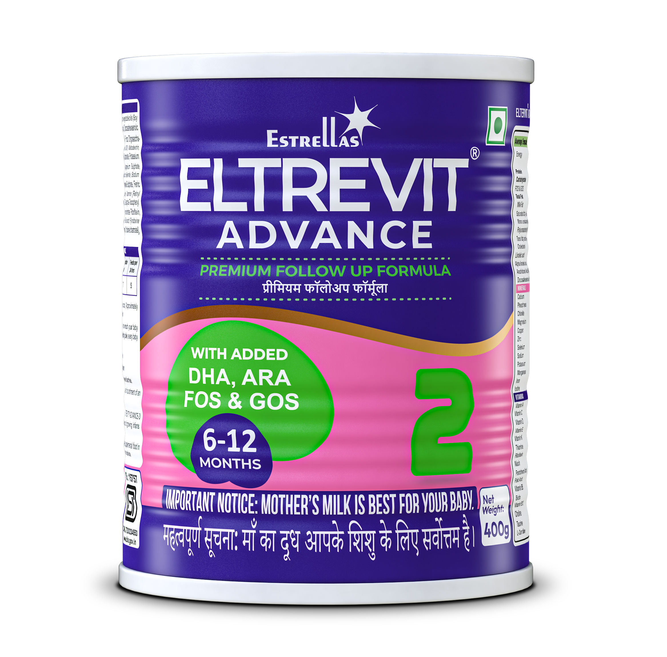 Eltrevit Advance stage 1