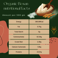 IKON Organic Besan Flour-500gm