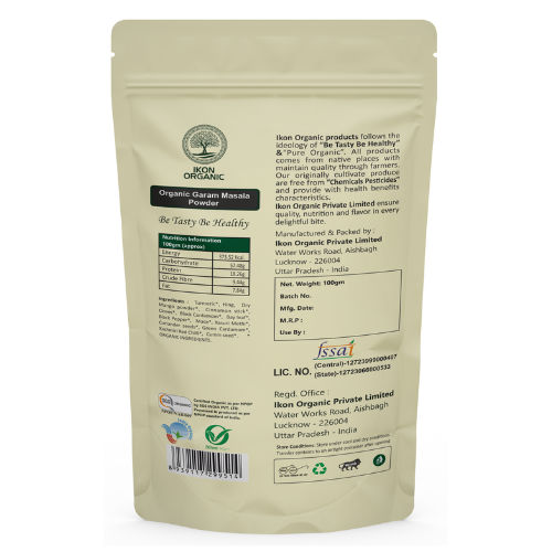 IKON Organic Garam Masala-100gm