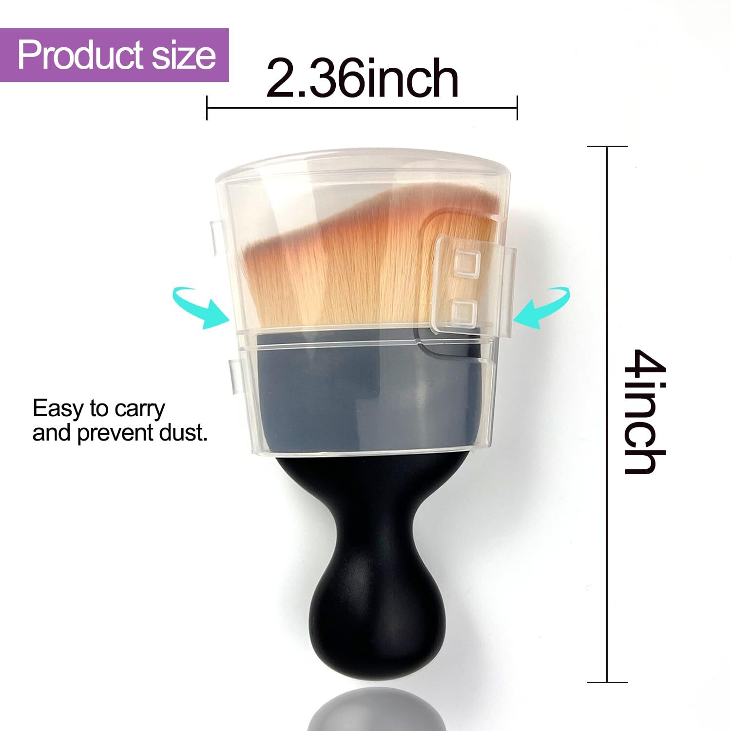 DUST REMOVAL AND CLEANING ARTIFACT BRUSH