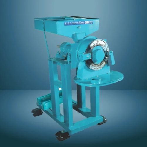 20Hp Three Phase Double Stage Pulverizer Machine - Color: Blue