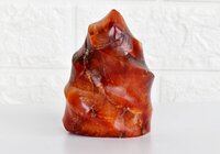 Carnelian Freeform Crystal, Large Apatite Stone