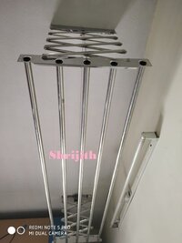 Eleganza Series Cloth Drying Hangers - Color: Silver
