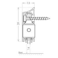 External Automatic Drop Down Door Seal