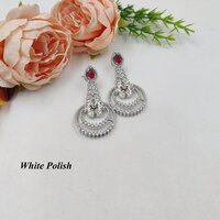 Glamorous Designer American Diamond Earrings