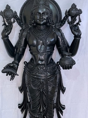 Lord Rama marble black Murti