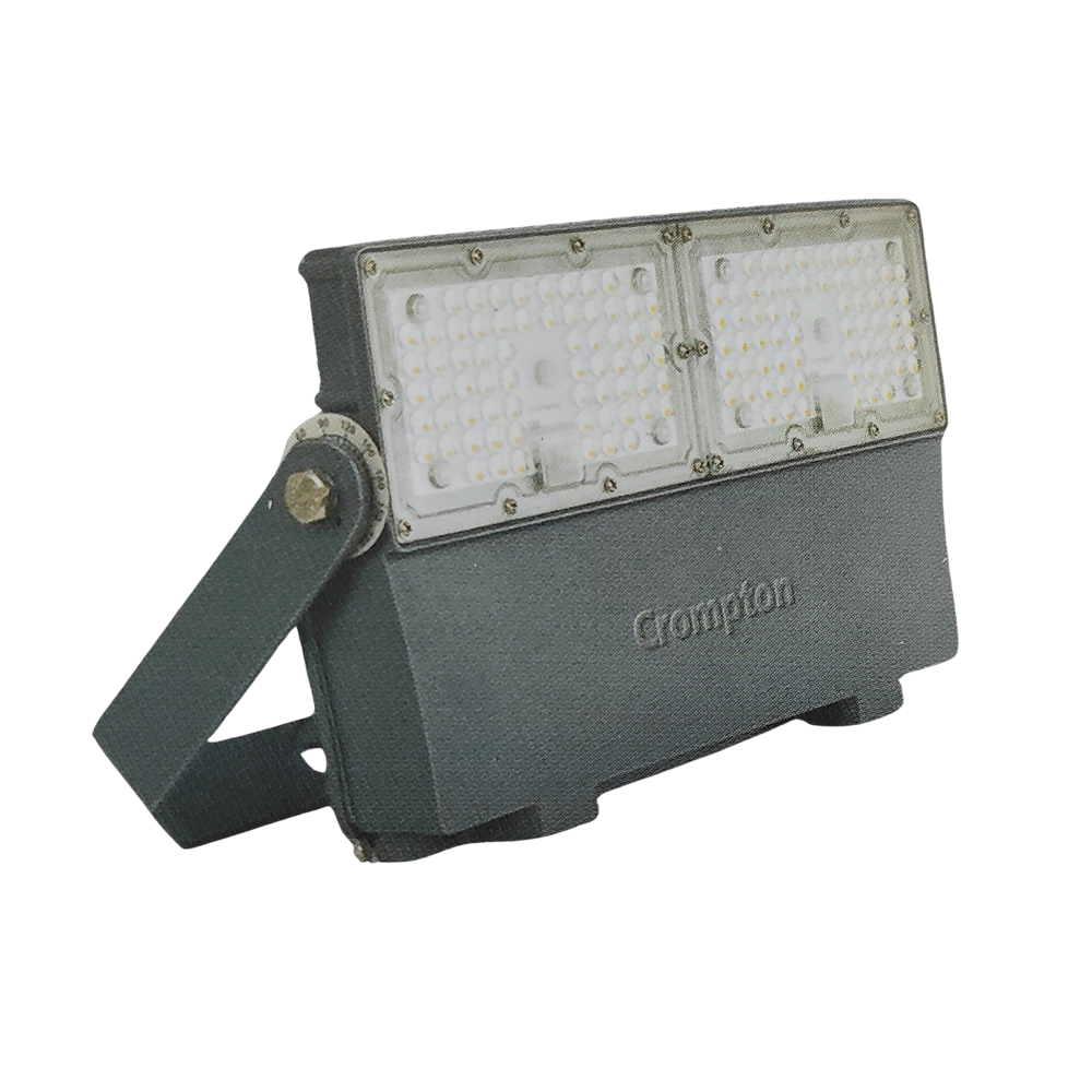150W LED Floodlight - Die Cast Aluminium, IP66 Waterproof, Black | Integrated 10KV SPD, >120LPW Efficiency, 240V Input Voltage, 2-Year Warranty