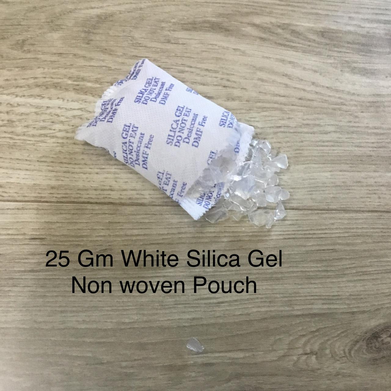 20 - 100 GM White Silica Gel Pouch