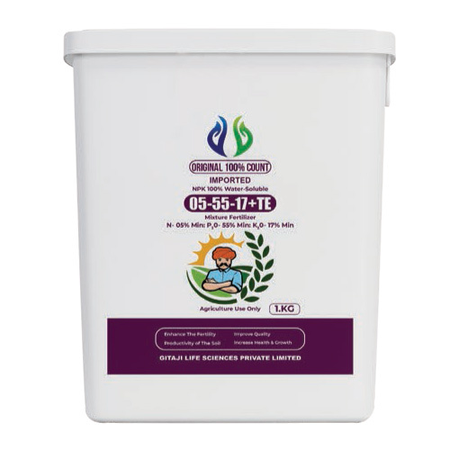 NPK-05-55-17 Water Soluble Mixture Fertilizer