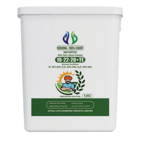 NPK-10-22-20+TE Water Soluble Mixture Fertilizer