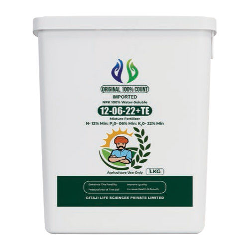 Npk-12-06-22- Water Soluble Mixture Fertilizer - Application: Agriculture