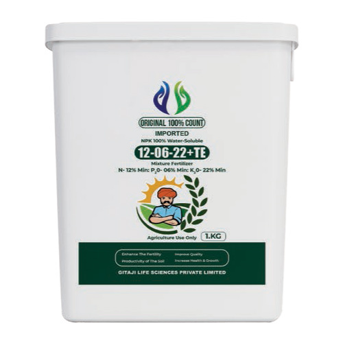 NPK-12-06-22- Water Soluble Mixture Fertilizer