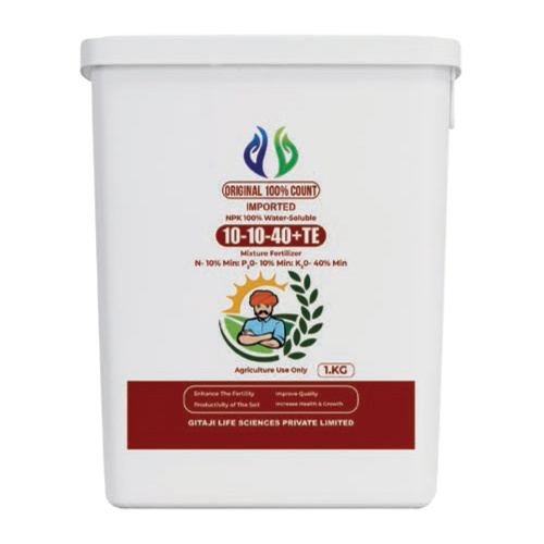 NPK-10-10-40 -Water Soluble Mixture Fertilizer