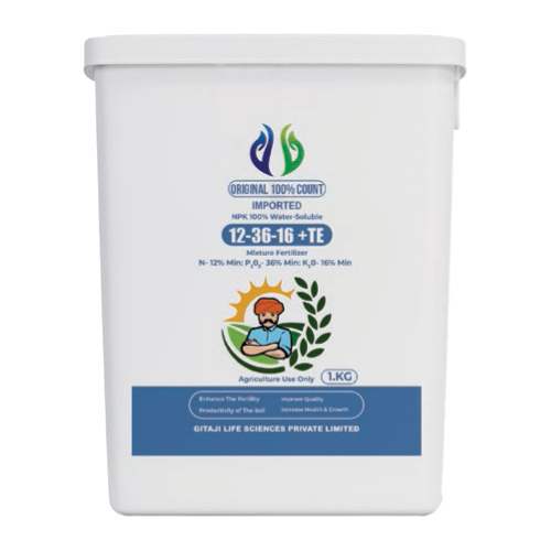 NPK-12-36-16+TE Water Soluble Mixture Fertilizer