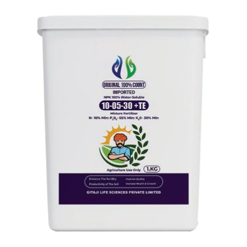 NPK-10-05-30+TE Water Soluble Mixture Fertilizer