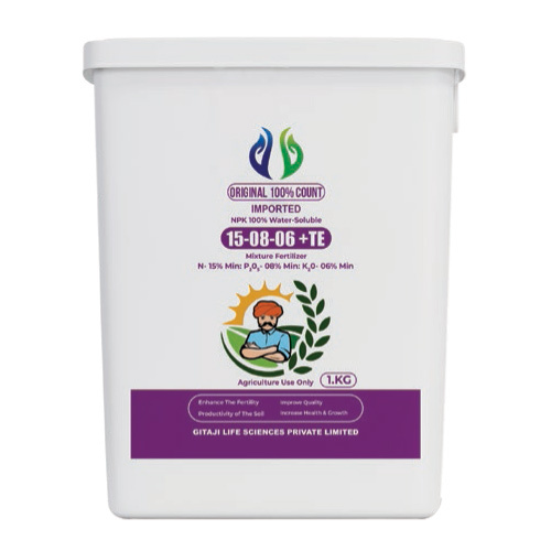 NPK-15-08-06 Water Soluble Mixture Fertilizer