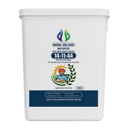 NPK-14-11-44 Water Soluble Mixture Fertilizer