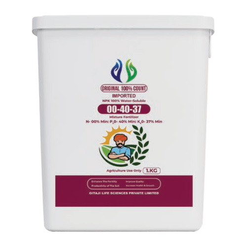 NPK-00-40-37 Water Soluble Mixture Fertilizer