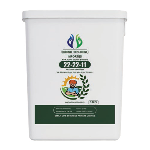 NPK-22-22-11 Water Soluble Mixture Fertilizer