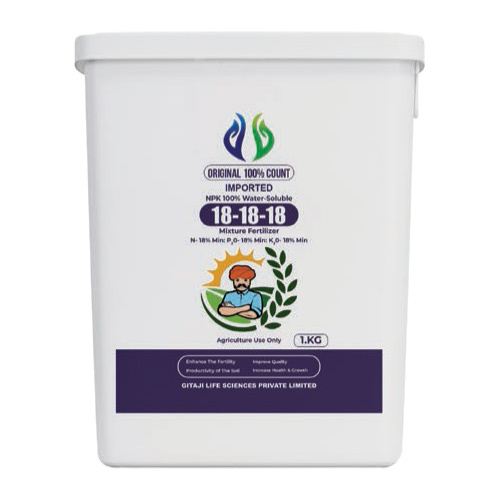 NPK-18-18-18 Water Soluble Mixture Fertilizer