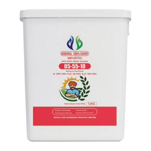 NPK-05-55-10 Water Soluble Mixture Fertilizer