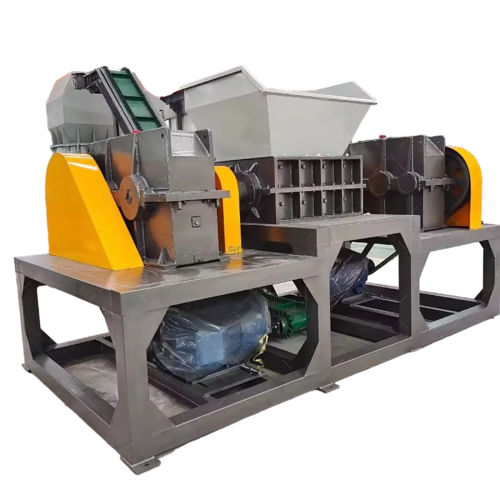 Industrial Scrap Double Shaft Shredding Machine - Automatic Grade: Yes