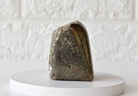 Pyrite Druzy Freeform Crystal, Large Apatite Stone