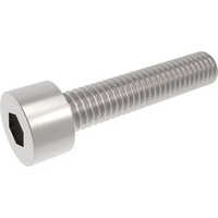 Precision Screws - Stainless Steel, M6 X 20mm Size, Hex Socket Head, Polished Finish | Anti-corrosion Coating, High Quality Design, C3-c7 Accuracy Grade