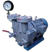 Monoblock Water Ring Vacuum Pump - Cast Iron & Stainless Steel Construction | 0.75 Kw To 2.2 Kw Power, Medium Pressure, 650 Cm Mercury Vacuum, Ip-44 Protection