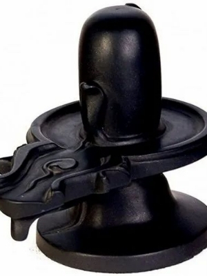 Black marble shivling