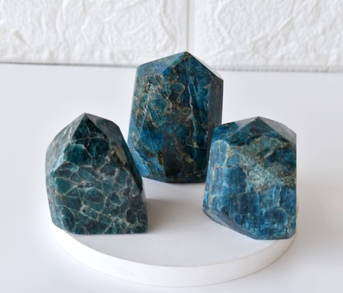 Polished Apatite Points, Pointed Apatite Crystal