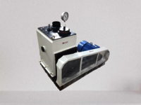 Oil Sealed High Vacuum Pump - Cast Iron, Black/grey | High Pressure, 200-10000 Lpm Flow Rate, 760 Mm/hg To 0.005 Mmhg Max Suction 